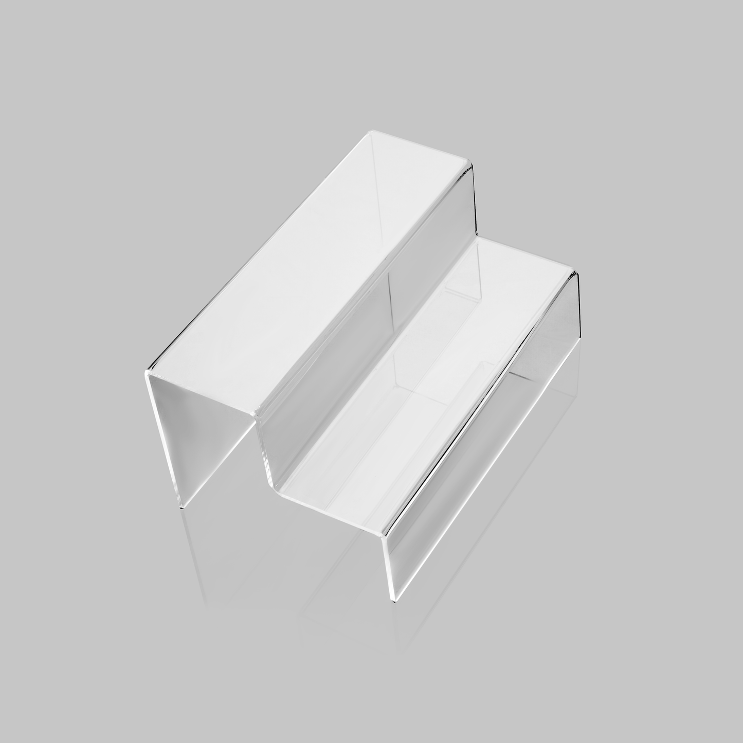 2 steps acrylic risers