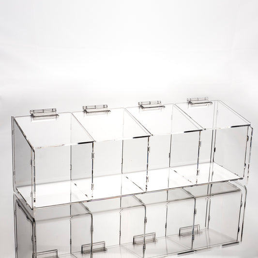 Acrylic 4 in 1 container