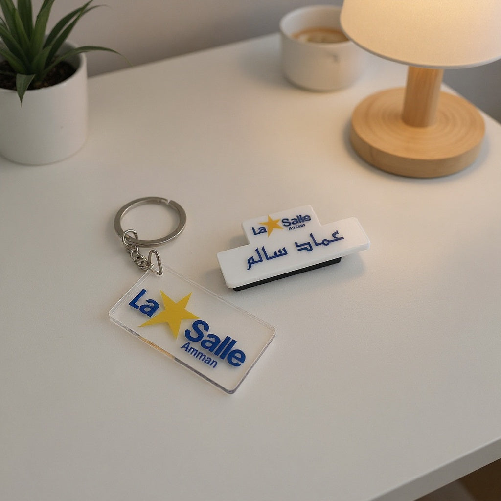 Branded Keychain And Pins