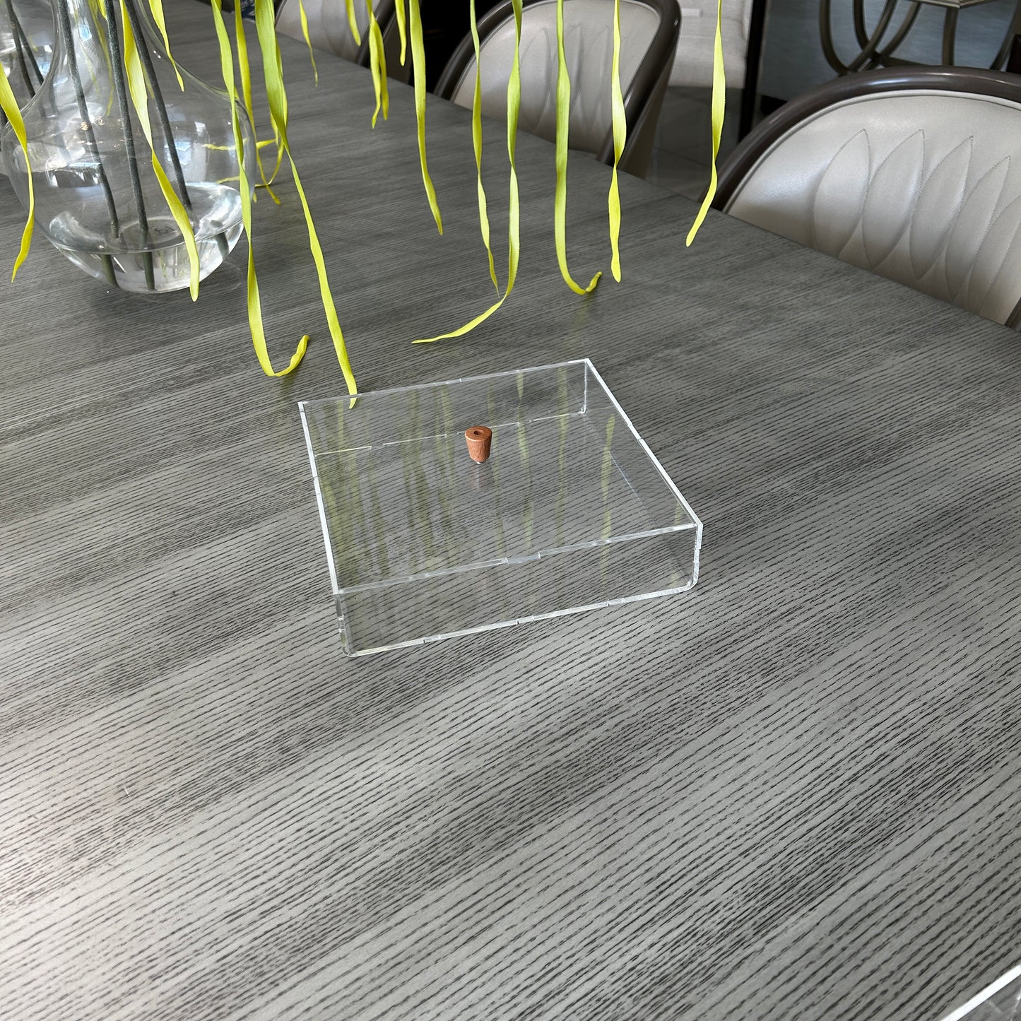 Square acrylic boxes