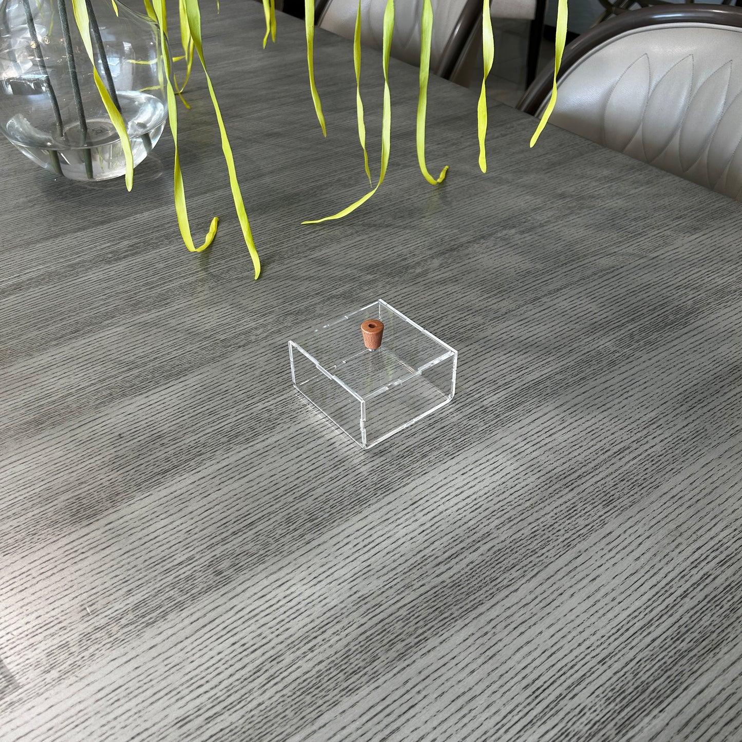 Square acrylic boxes