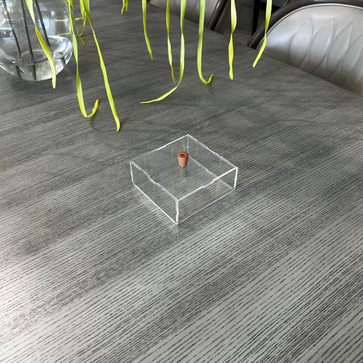 Square acrylic boxes