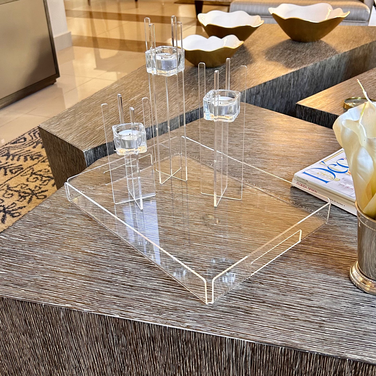 Modern candle holders
