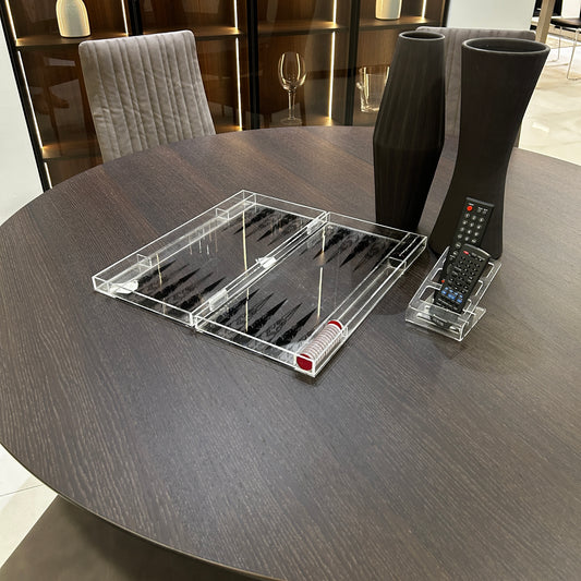Acrylic backgammon