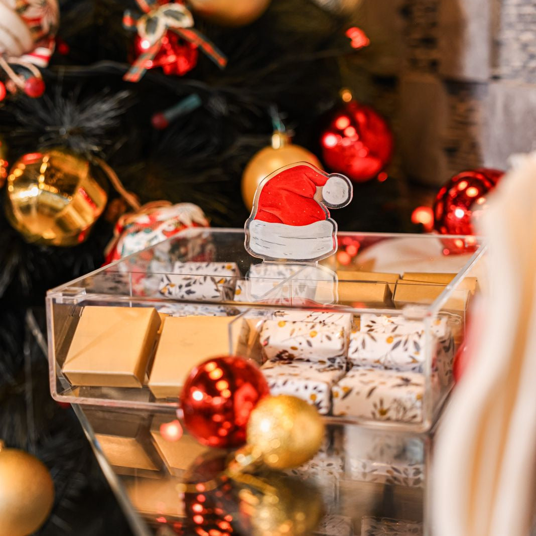 Santa hat chocolate box