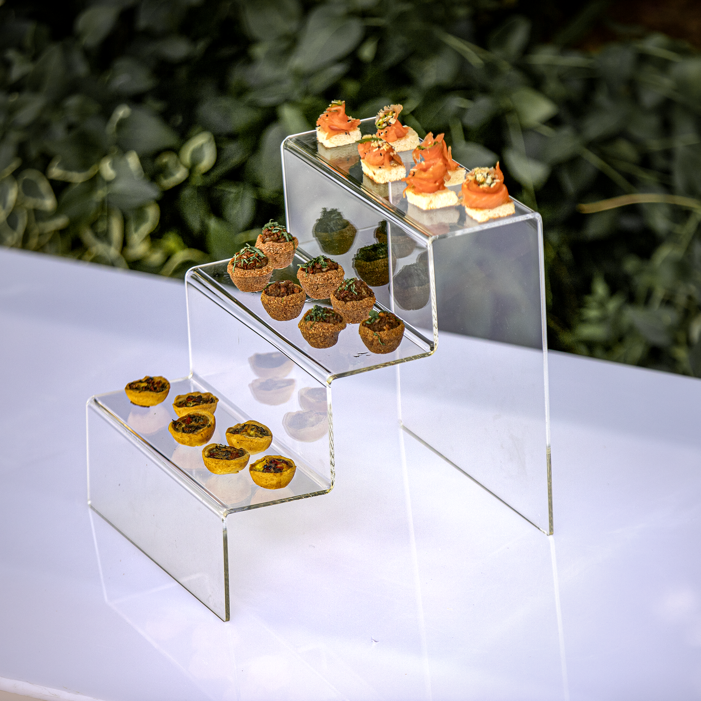 3 steps acrylic risers – Acrylic and More Online