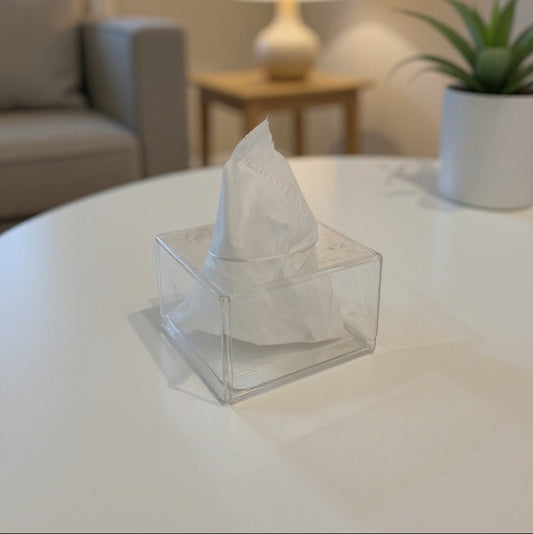 Square tissue box