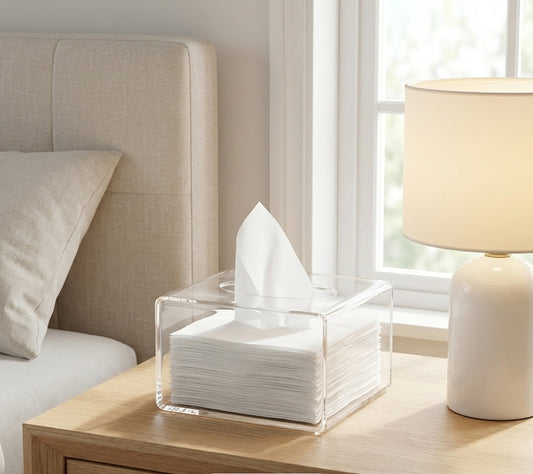 Square tissue box